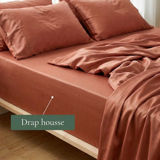 Drap housse en bambou premium – BAMORIA