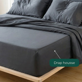 Drap housse en bambou premium – BAMORIA